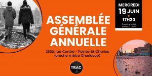 INVITATION - Assemblée générale annuelle