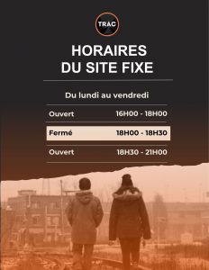 Nouvel horaire du Site fixe